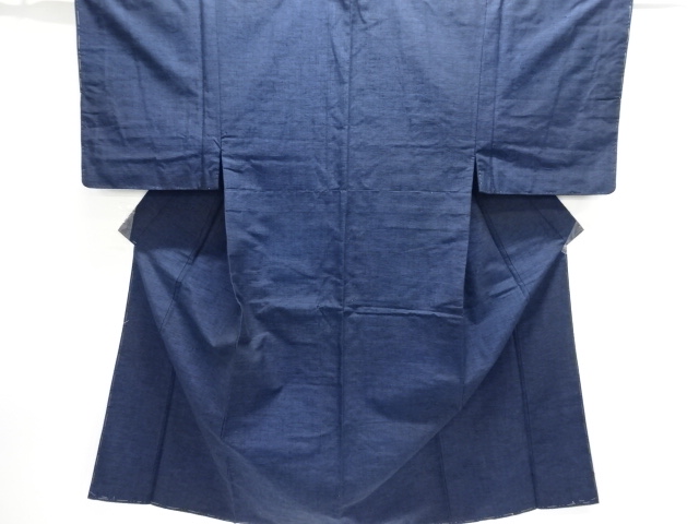 未使用品　手織り紬男物着物アンサンブル